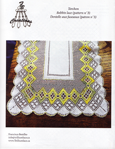 Bobbin lace pattern N°3